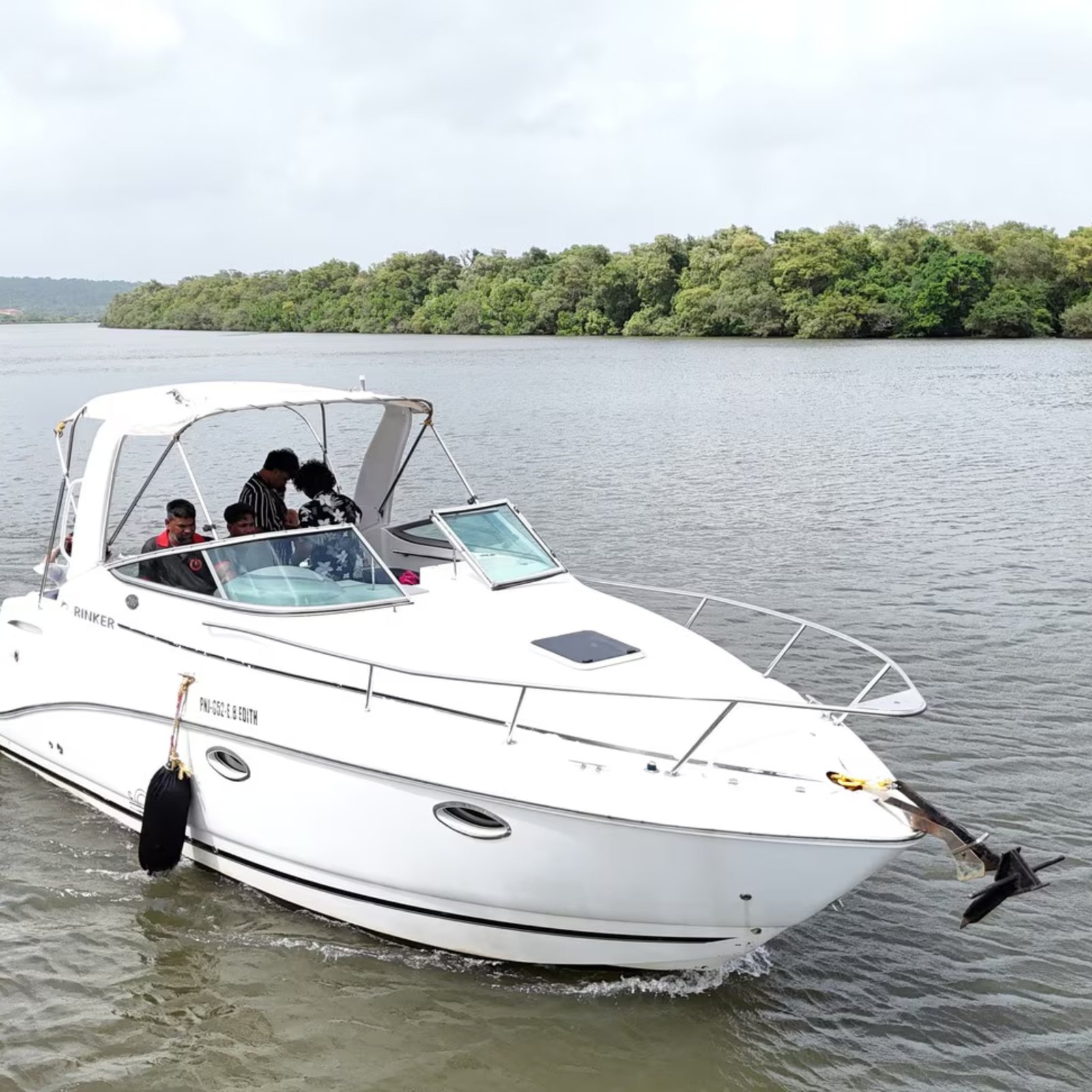 Yacht in Goa