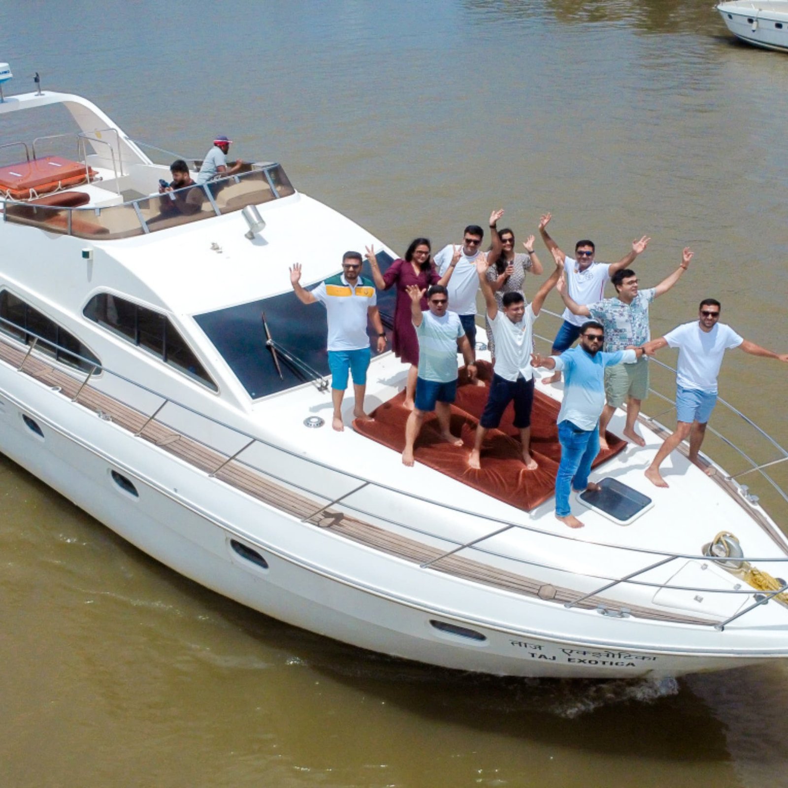 Yacht in Goa